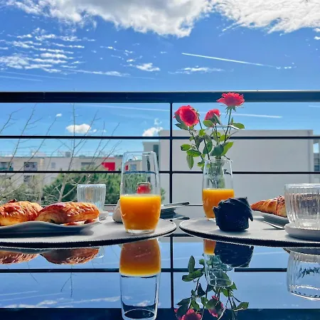 Appartement Grand Studio, Coin Nuit Separe, Terrasse Et Garage Privatif *