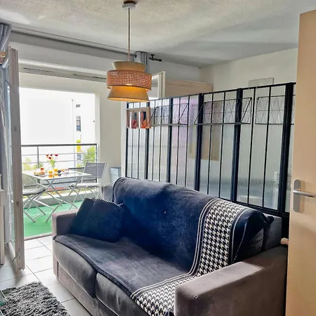 Grand Studio, Coin Nuit Separe, Terrasse Et Garage Privatif