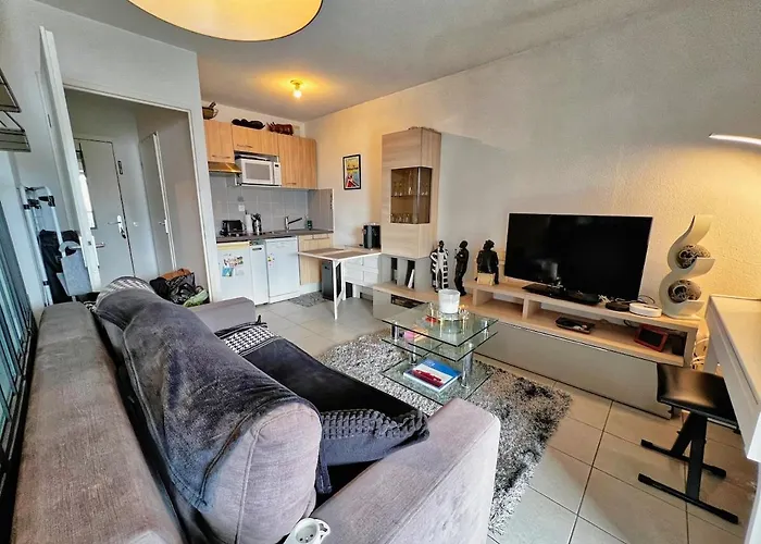 Grand Studio, Coin Nuit Separe, Terrasse Et Garage Privatif Apartman Royan