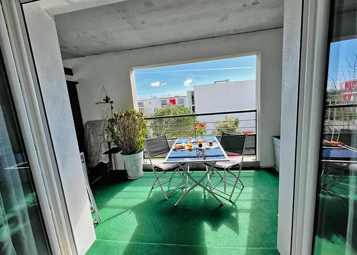 Grand Studio, Coin Nuit Separe, Terrasse Et Garage Privatif Lejlighed Royan