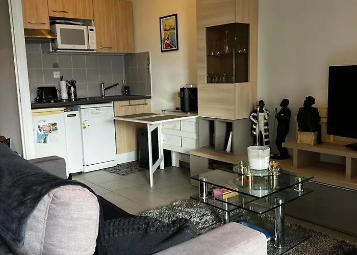 Grand Studio, Coin Nuit Separe, Terrasse Et Garage Privatif Lejlighed Royan